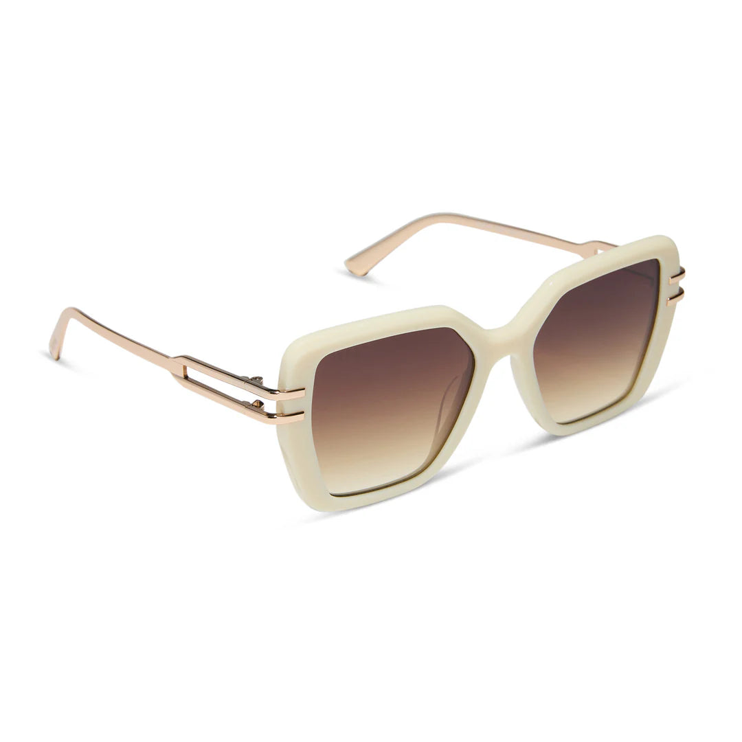 Diff Eyewear Dasha Brown Gradient Sunglasses