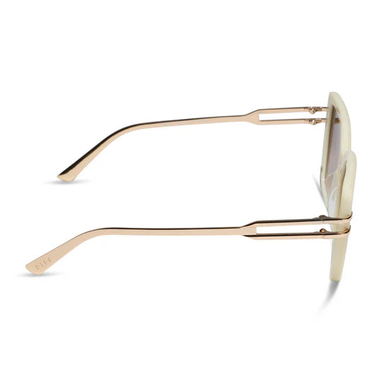 Diff Eyewear Dasha Brown Gradient Sunglasses