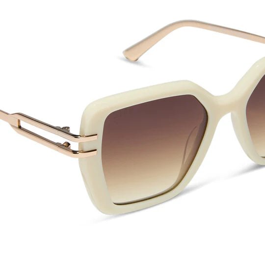 Diff Eyewear Dasha Brown Gradient Sunglasses