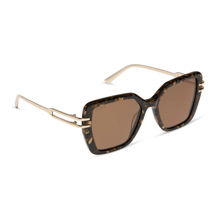 Diff Eyewear Dasha Glitter Tortoise