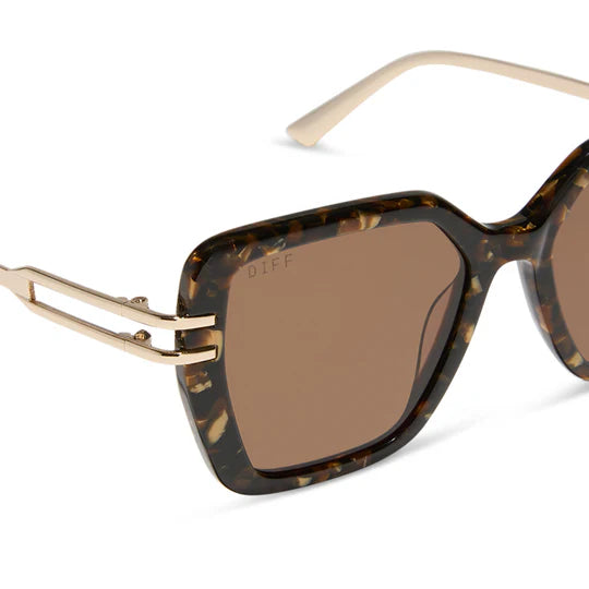 Diff Eyewear Dasha Glitter Tortoise