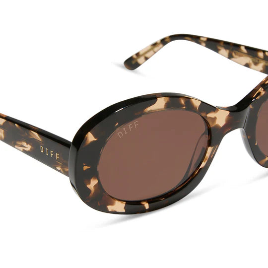 Diff Eyeglasses Lainey Espresso Sunglasses