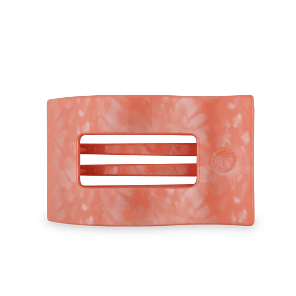 Teleties Dreamsicle Flat Rectangle Hair Clip