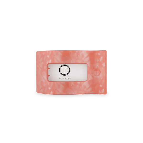 Teleties Dreamsicle Flat Rectangle Hair Clip
