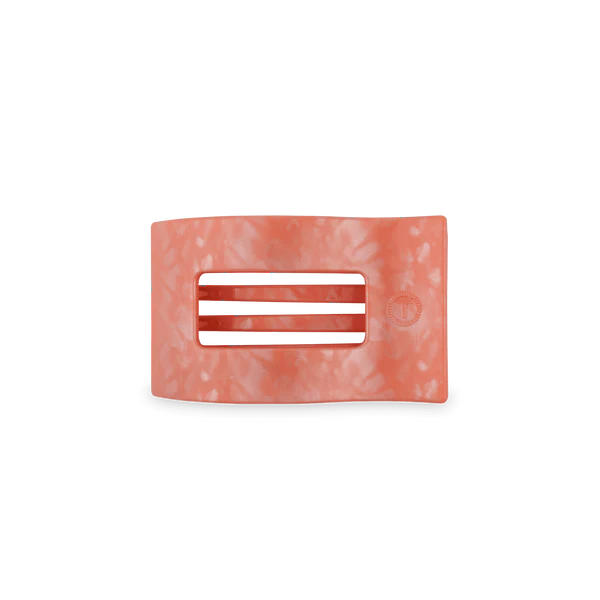 Teleties Dreamsicle Flat Rectangle Hair Clip