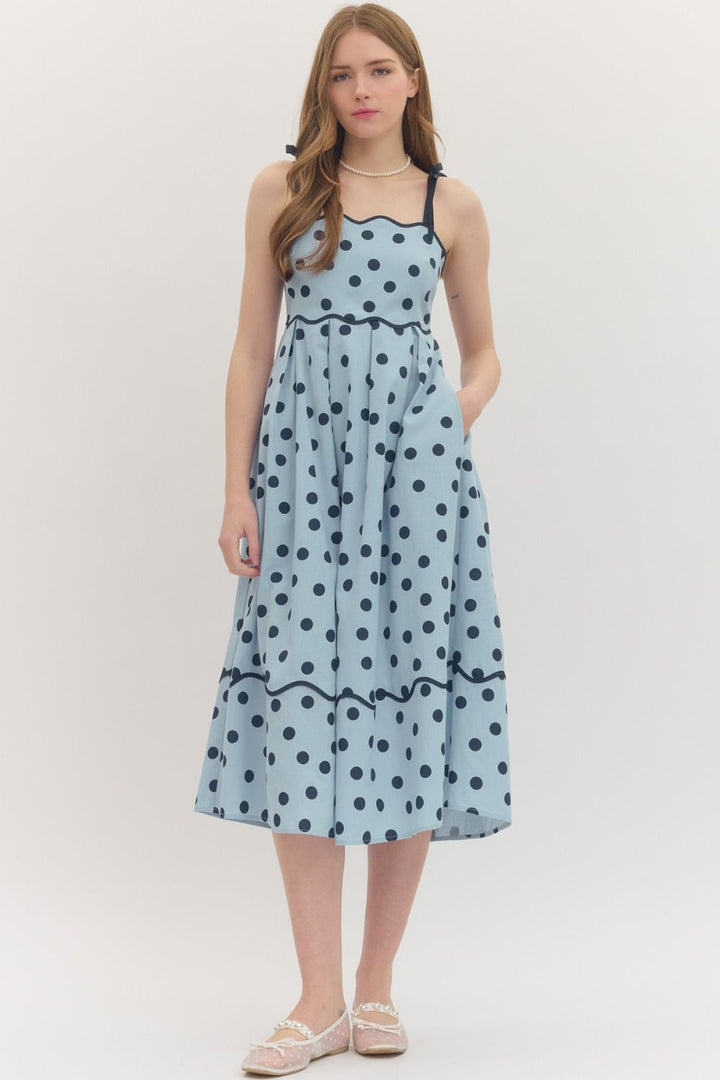 Polka Dot Cuteness Midi