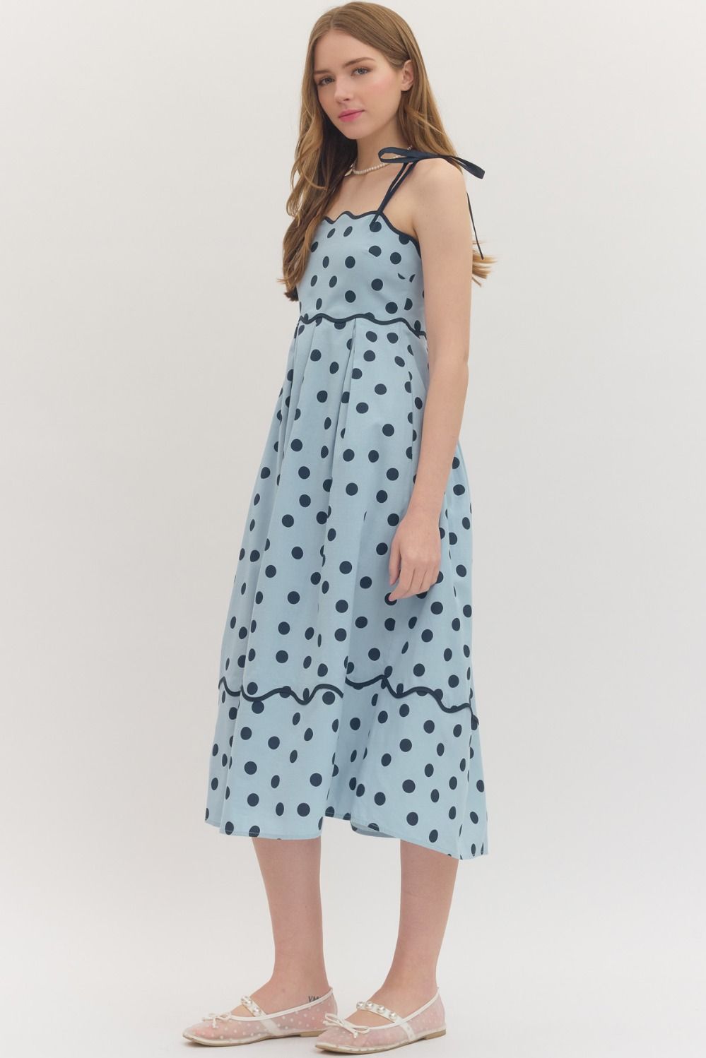 Polka Dot Cuteness Midi