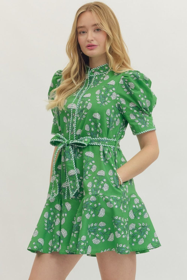 Around The Garden Dress