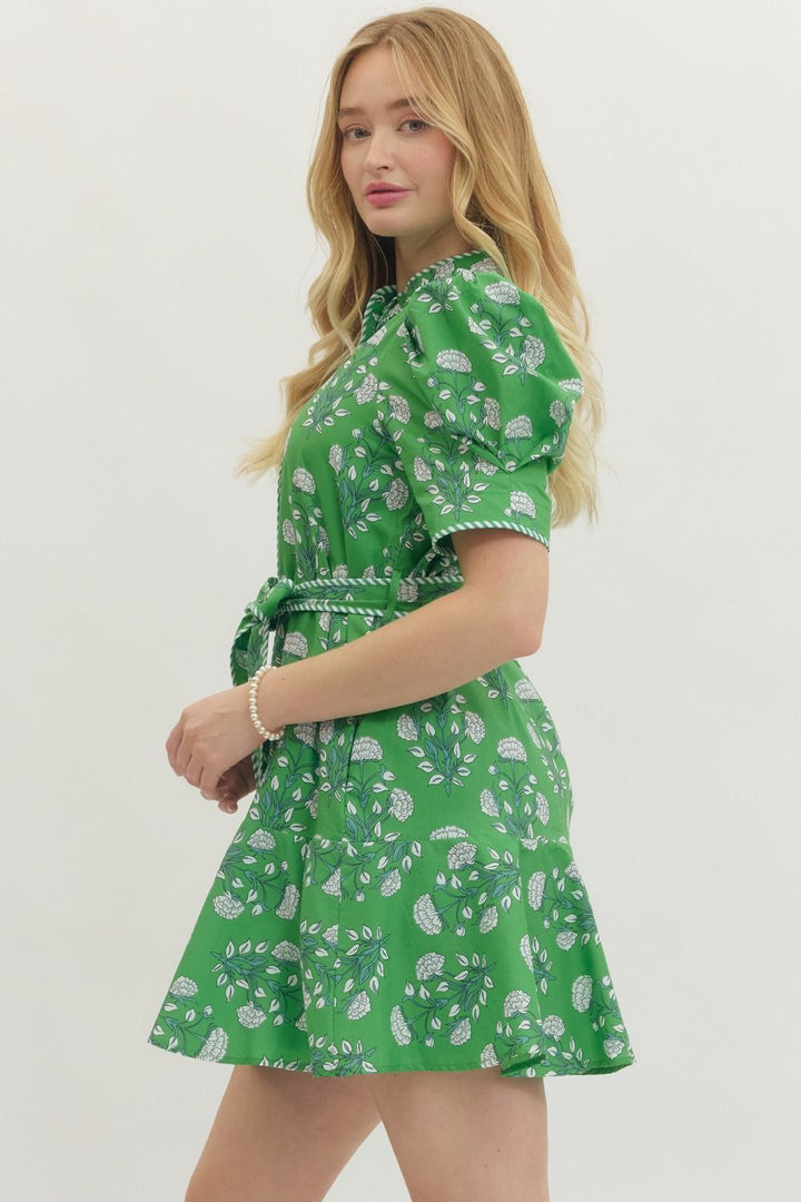 Around The Garden Dress