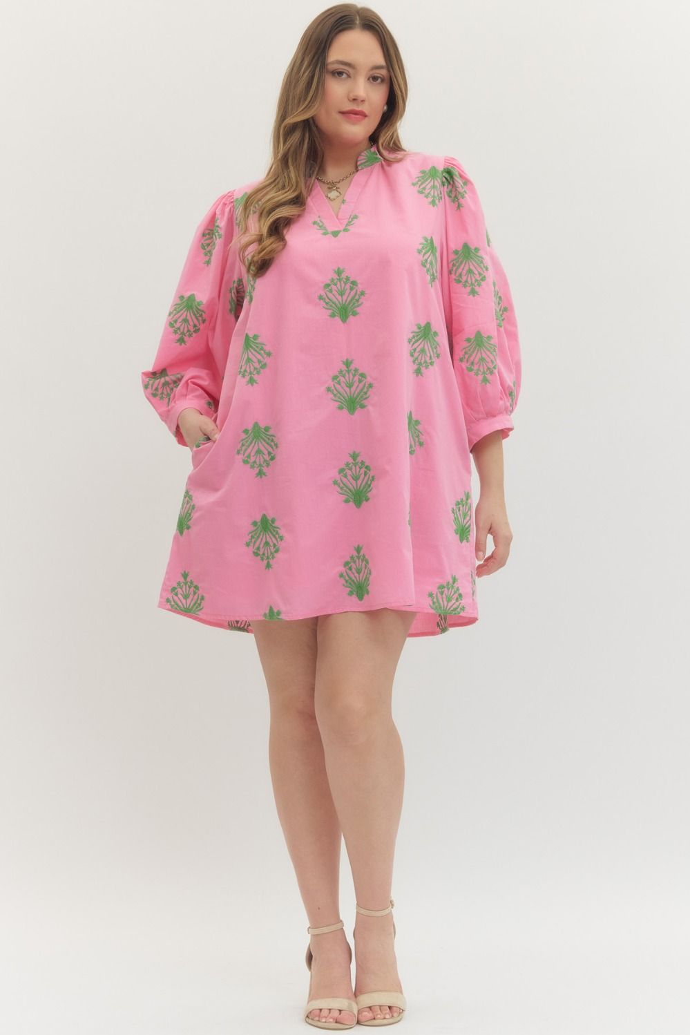 Flirt With Luck Dress, Curvy