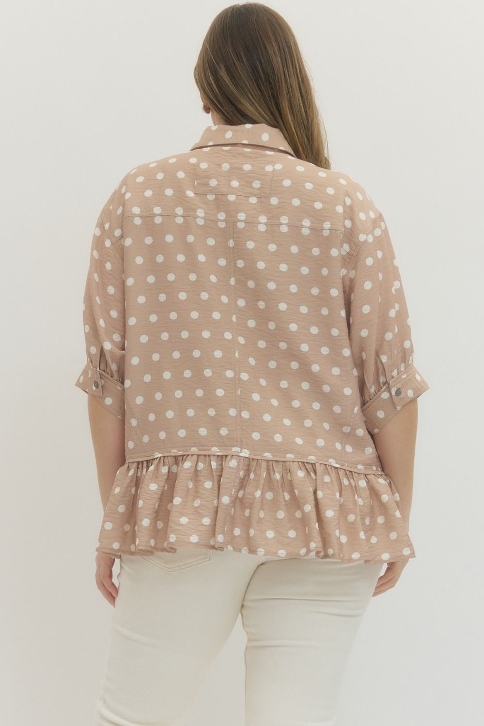 Dots For Days Top, Curvy