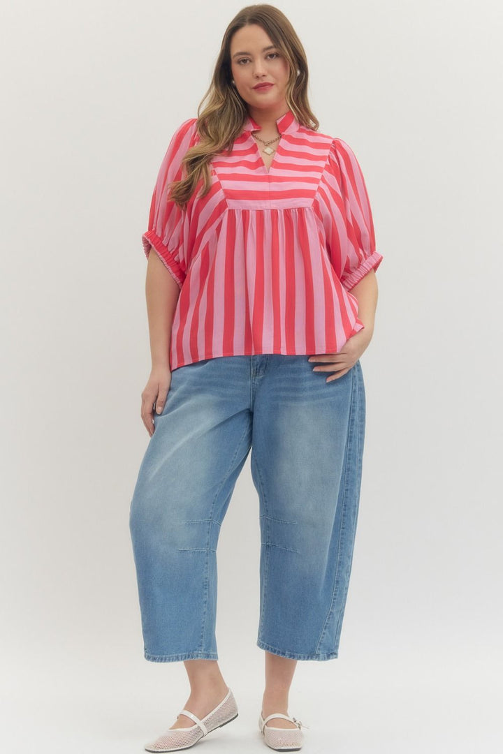 Blowing In The Breeze Top, Curvy