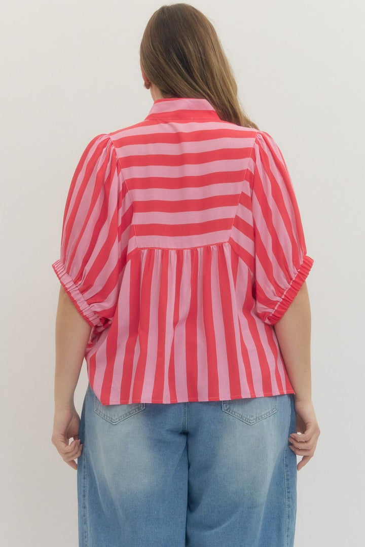 Blowing In The Breeze Top, Curvy
