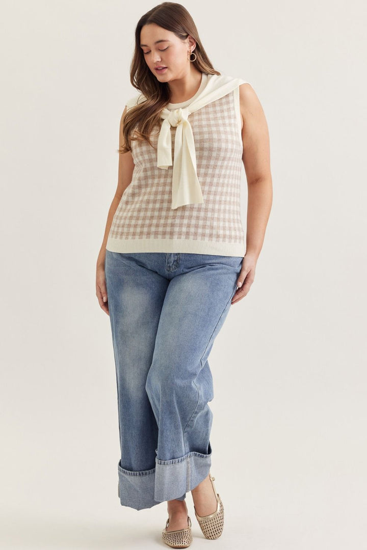 Here Forever Knit Top, Curvy