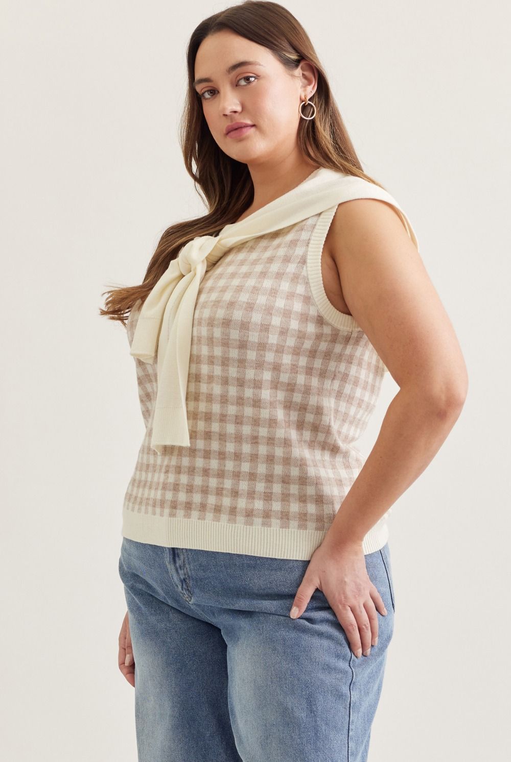 Here Forever Knit Top, Curvy