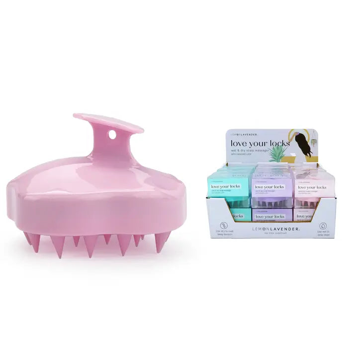 LemonLavendar Purple Scalp Massager