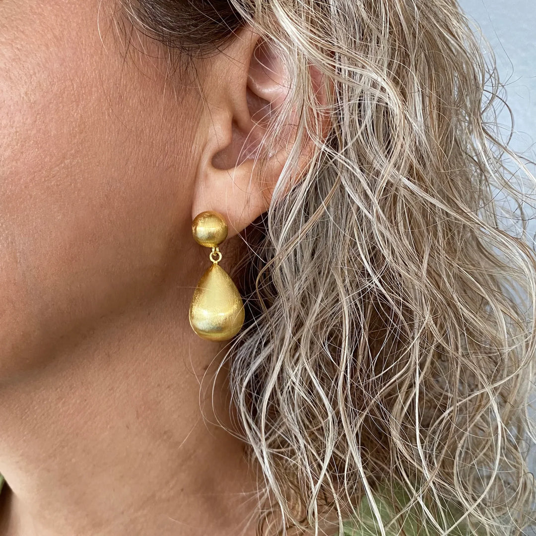 Betty Carre Fernanda Dropping Ball Earring