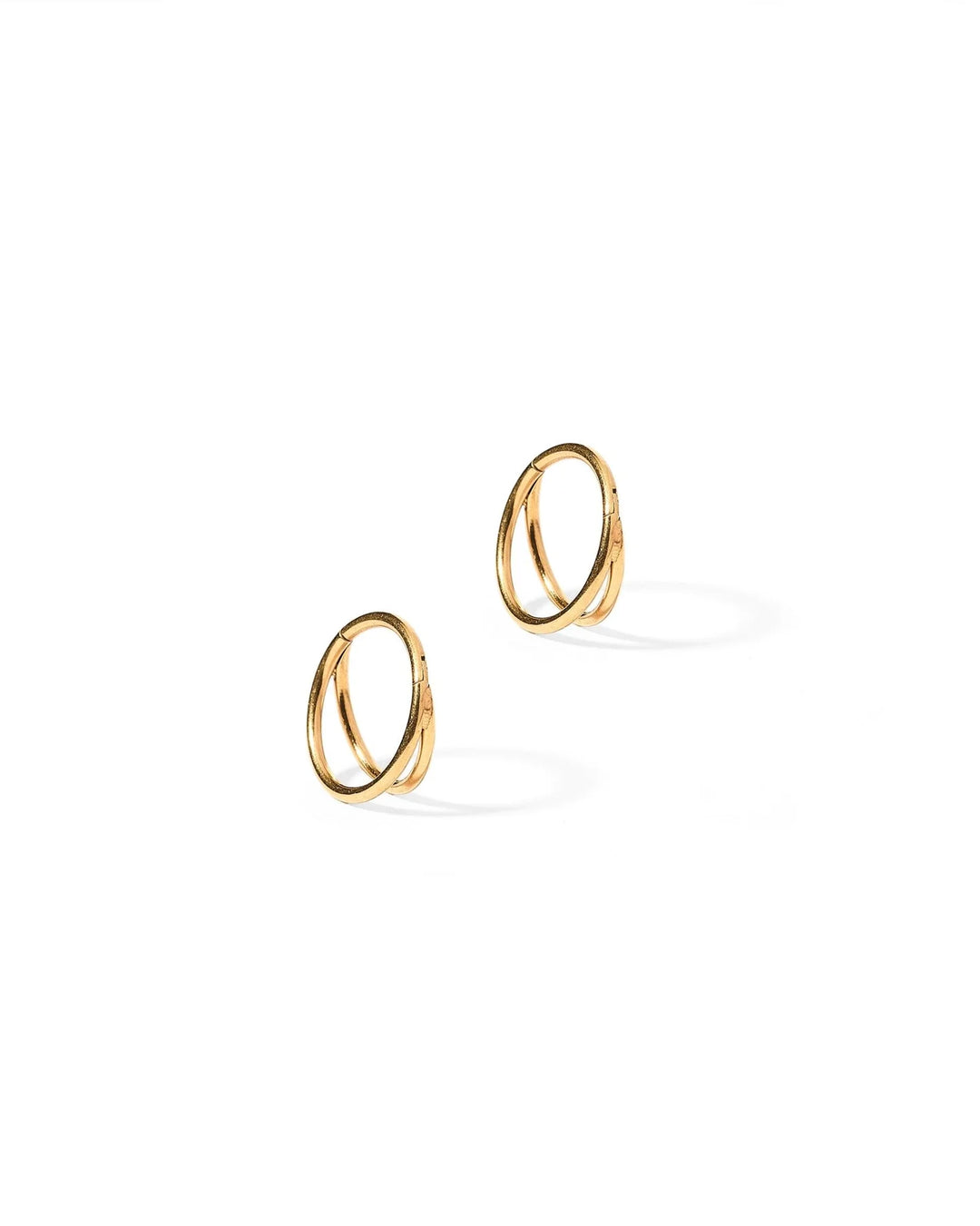 Linny Co Huggie Earrings - Nylah Gold 10mm