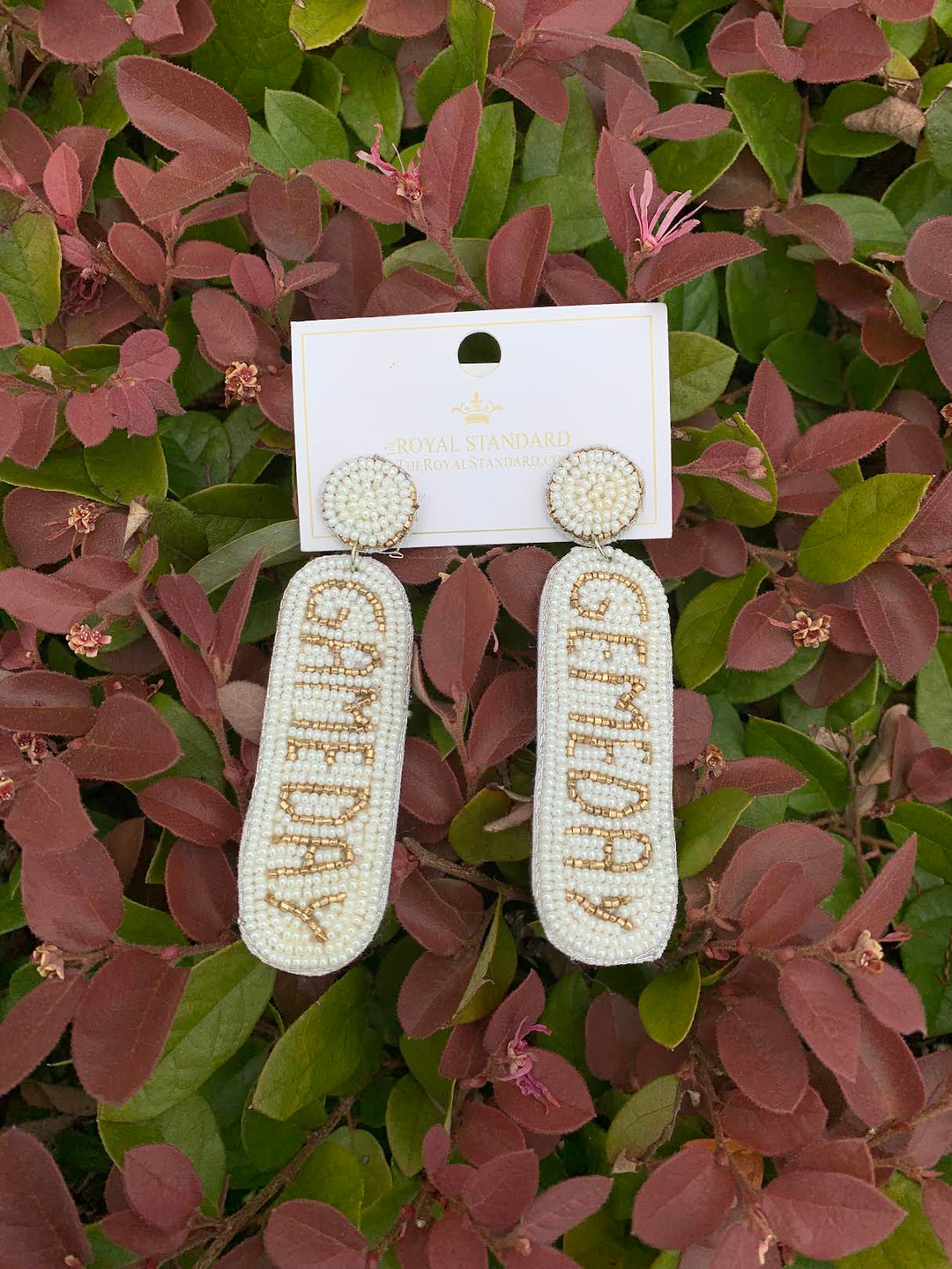 Royal Standard Game Day Earrings