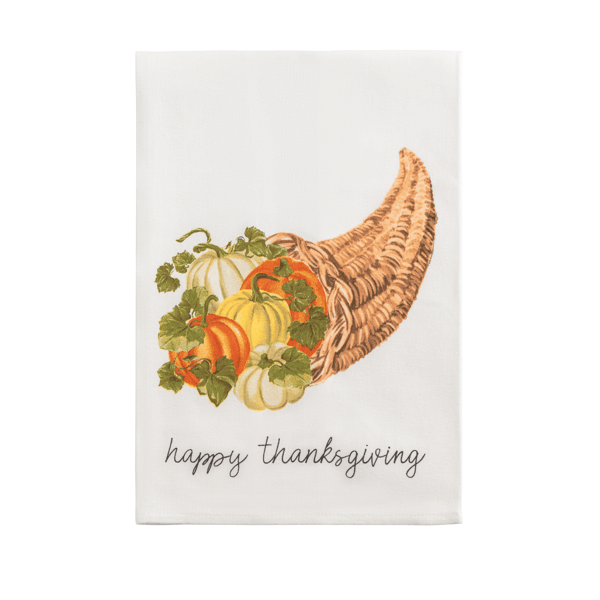 Mud Pie Printed Fall Towel