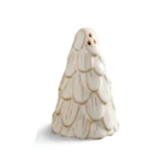 Mud Pie White Christmas Salt &amp; Pepper Shakers