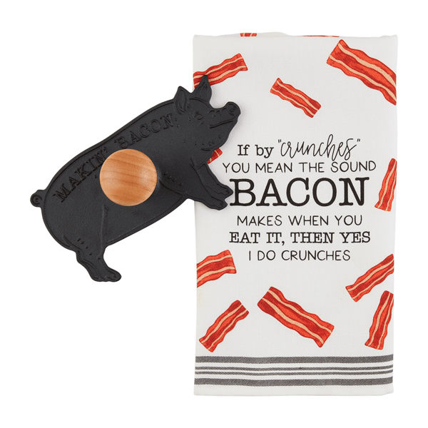 Mud Pie Bacon Press And Towel
