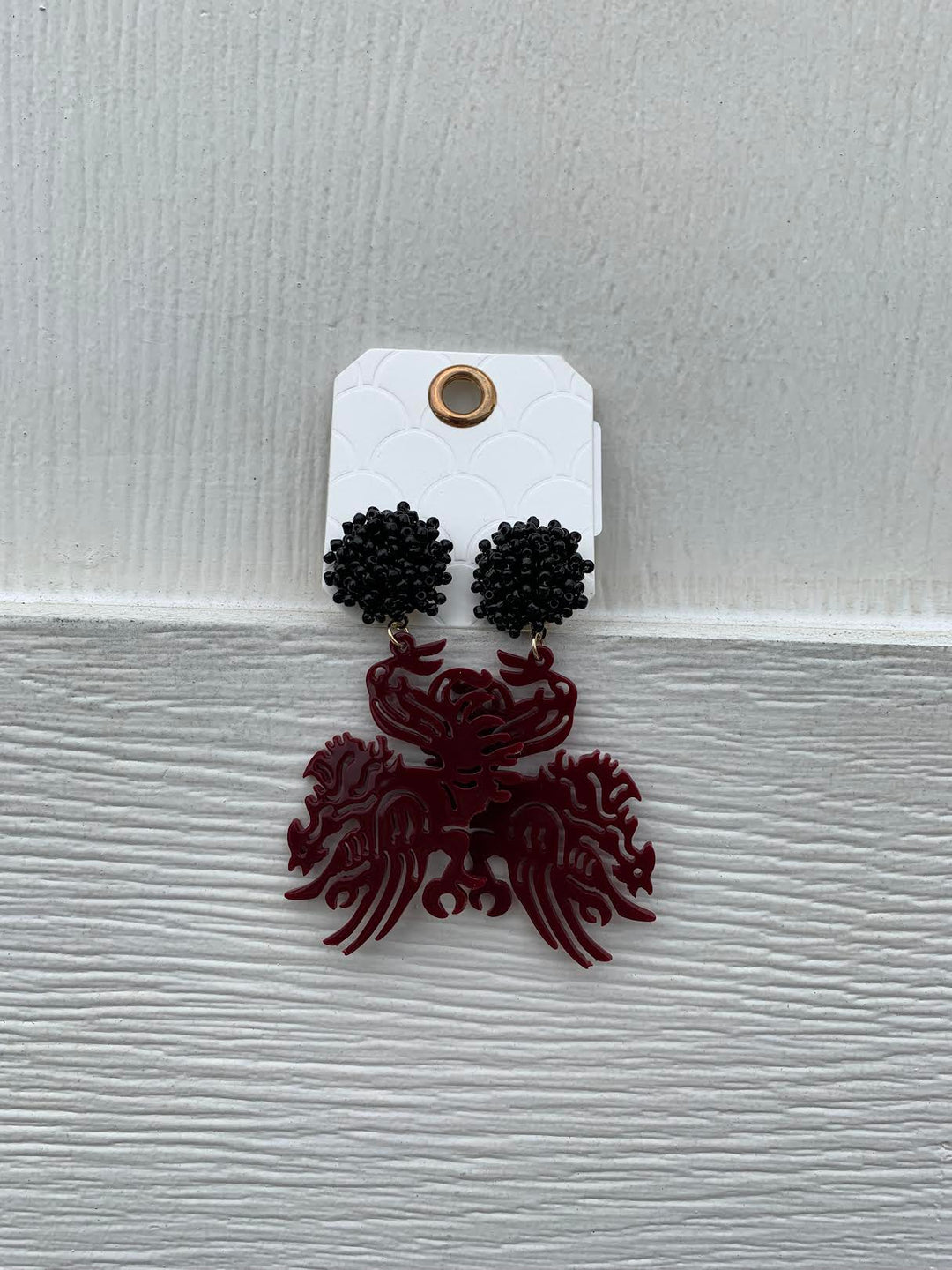 Gamecock Game Day Earrings