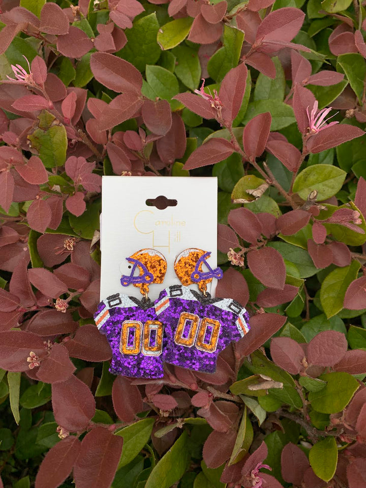 Clemson Game Day Earrings