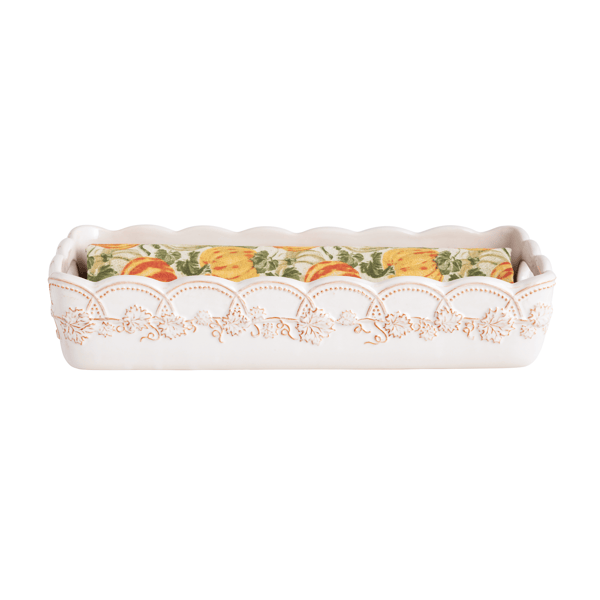 Mud Pie Gather Bread Bowl Towel Set