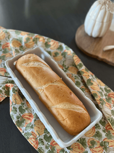 Mud Pie Gather Bread Bowl Towel Set