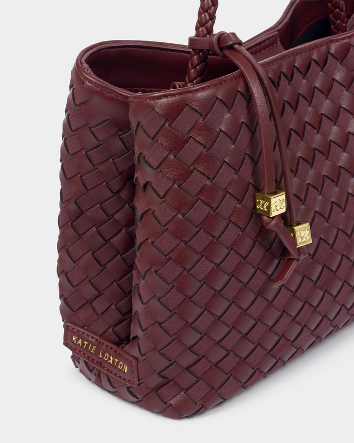 Katie Loxton Nova Hand Woven Top Handle Bag