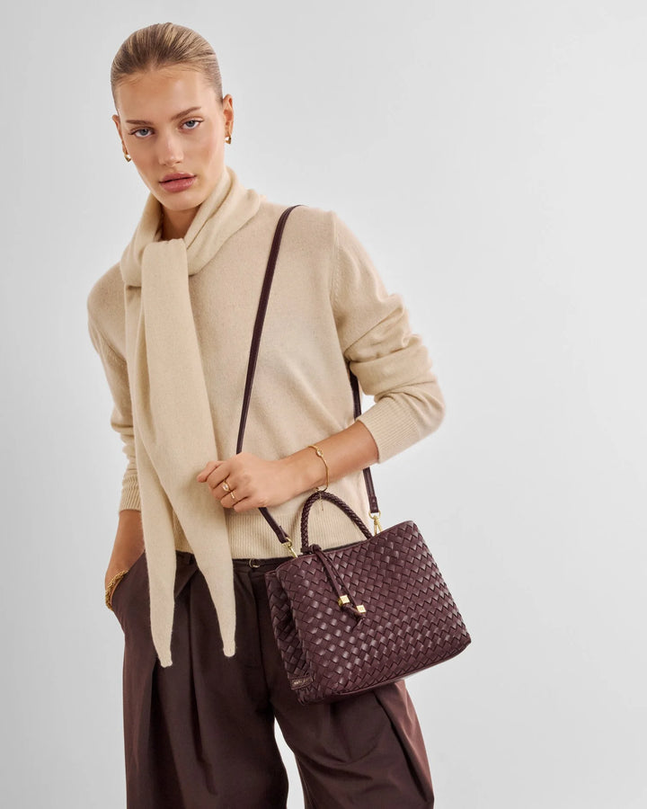 Katie Loxton Nova Hand Woven Top Handle Bag