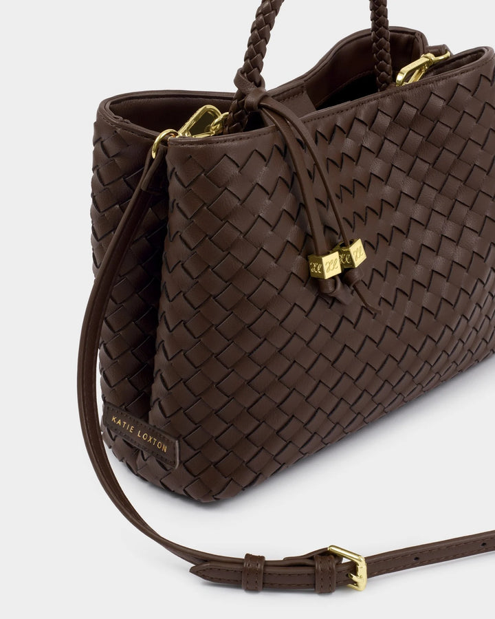 Katie Loxton Nova Hand Woven Top Handle Bag