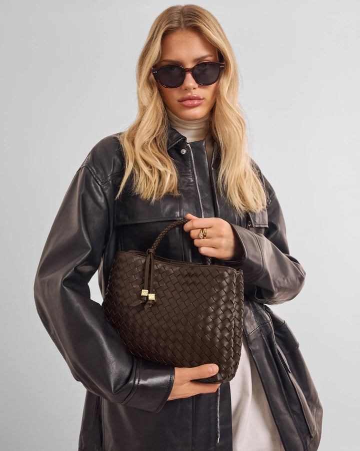 Katie Loxton Nova Hand Woven Top Handle Bag
