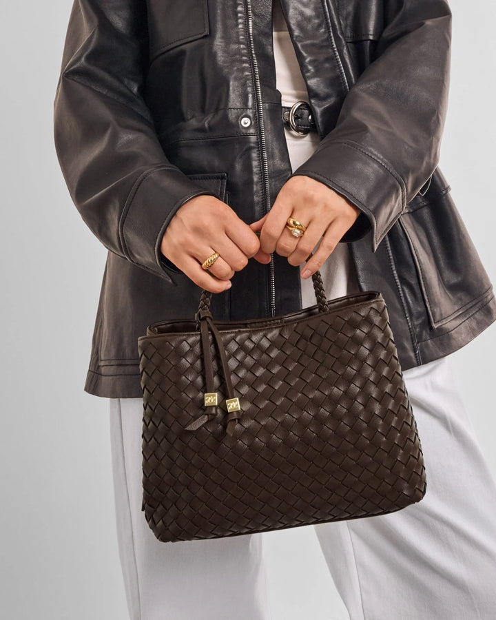 Katie Loxton Nova Hand Woven Top Handle Bag