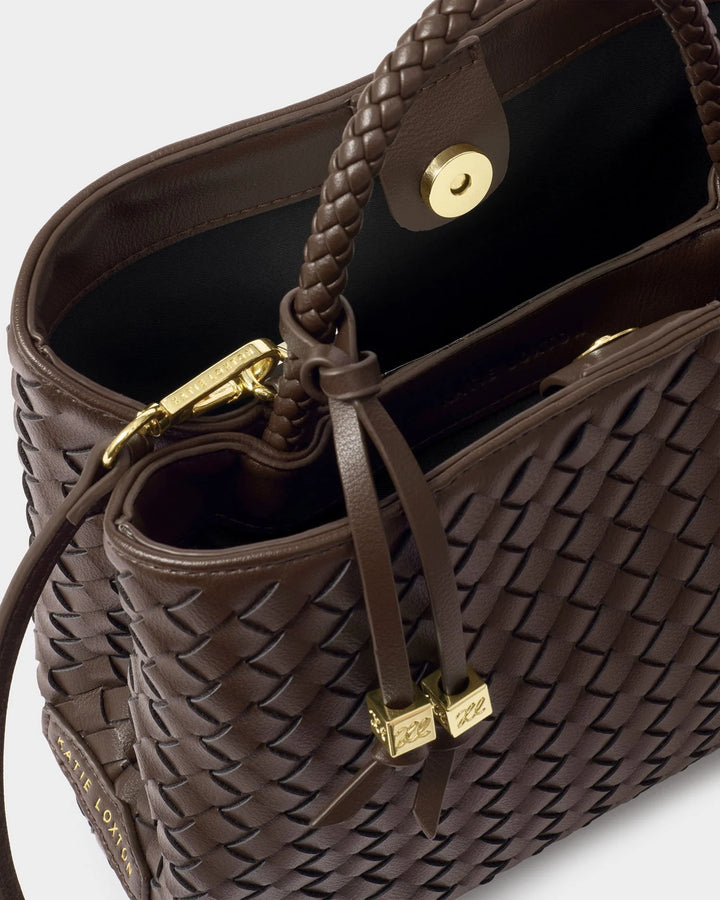 Katie Loxton Nova Hand Woven Top Handle Bag