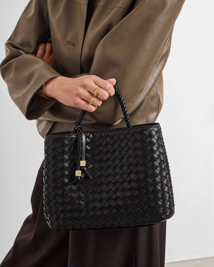 Katie Loxton Nova Hand Woven Top Handle Bag