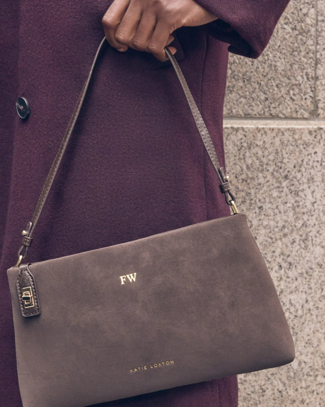 Katie Loxton Orin Twist Lock Small Shoulder Bag