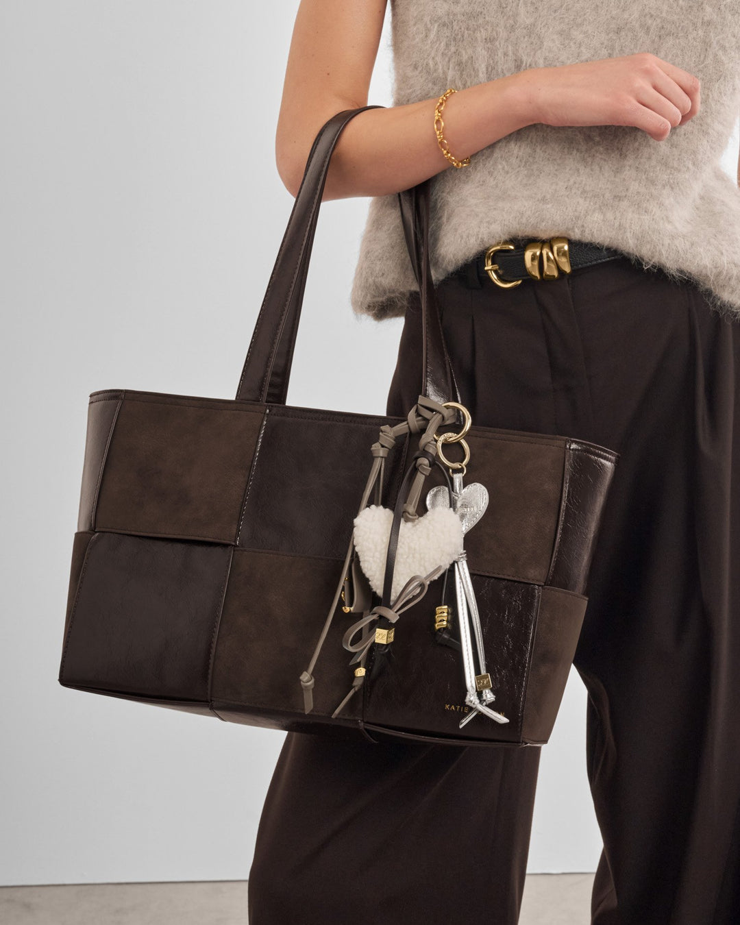 Katie Loxton Taya Woven Tote Bag