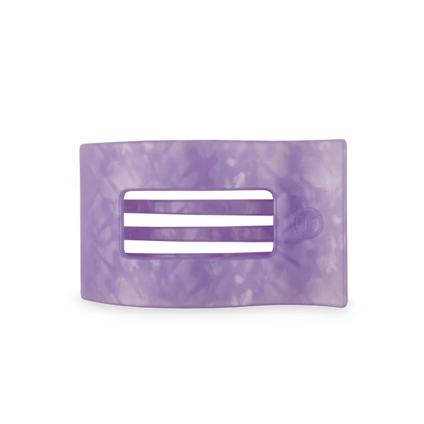 Teleties Lavender Mist Flat Rectangle Hair Clip