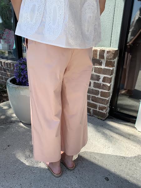 Hopelessly Yours Cropped Wide Leg Pants