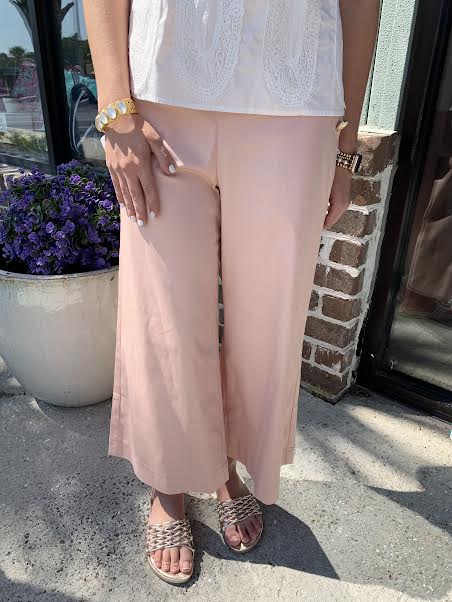 Hopelessly Yours Cropped Wide Leg Pants