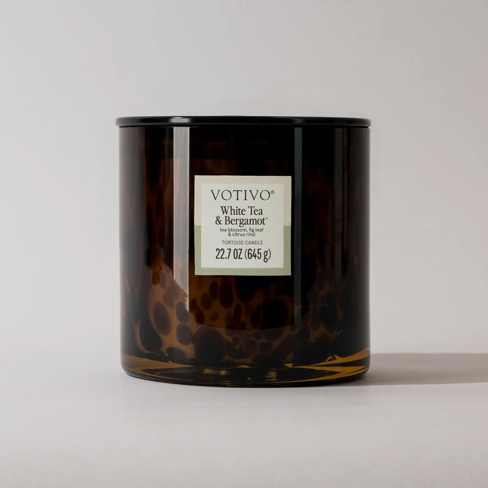 Votivo White Tea &amp; Bergamot Tortoise Candle 22.7oz