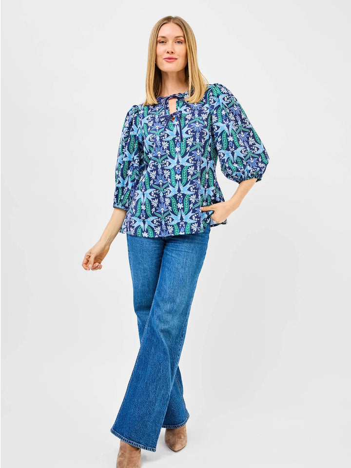 Mary Square Ren Gossamer Wings Top