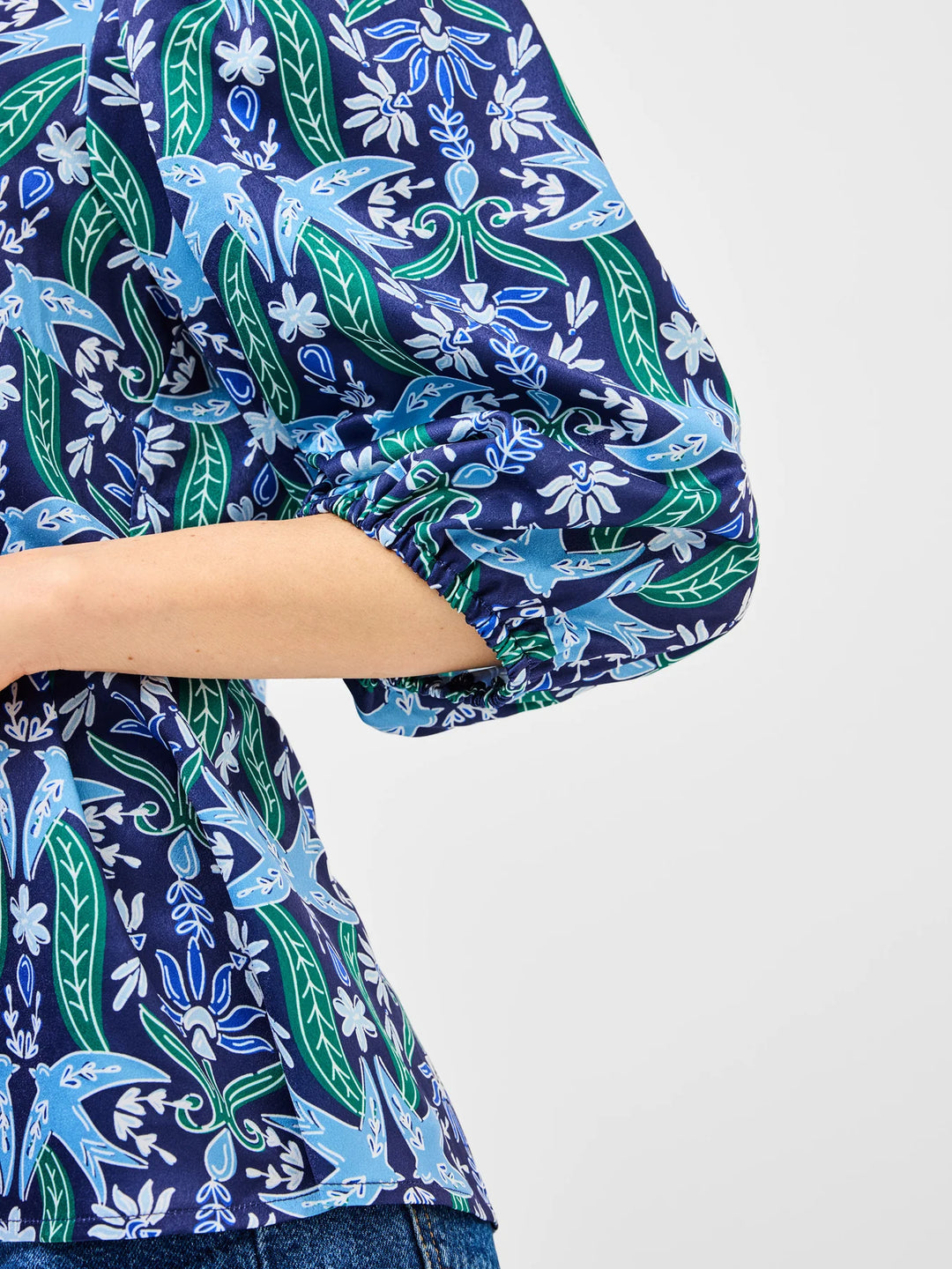 Mary Square Ren Gossamer Wings Top