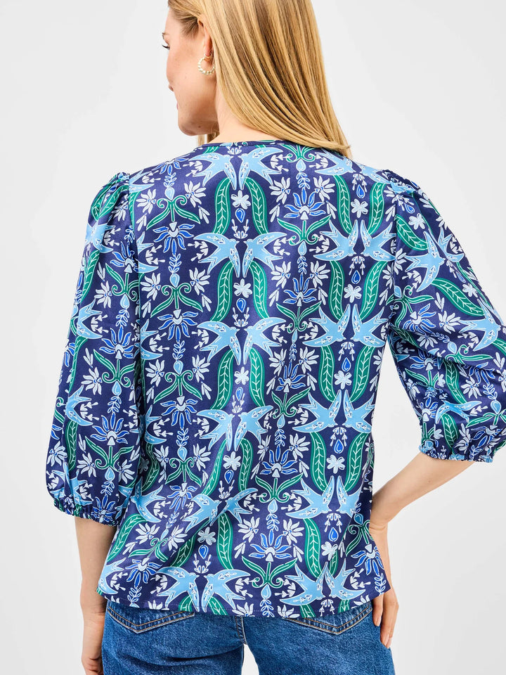 Mary Square Ren Gossamer Wings Top