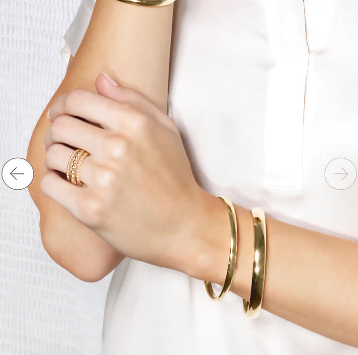 enewton Small Cherish Gold Bangle Bracelet