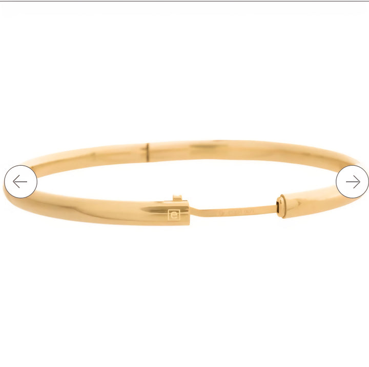 enewton Small Cherish Gold Bangle Bracelet