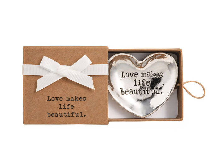 Mud Pie Metal Trinket Dish
