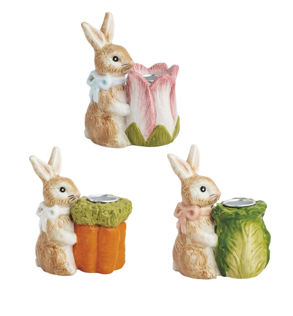 Mud Pie Ceramic Taper Holder